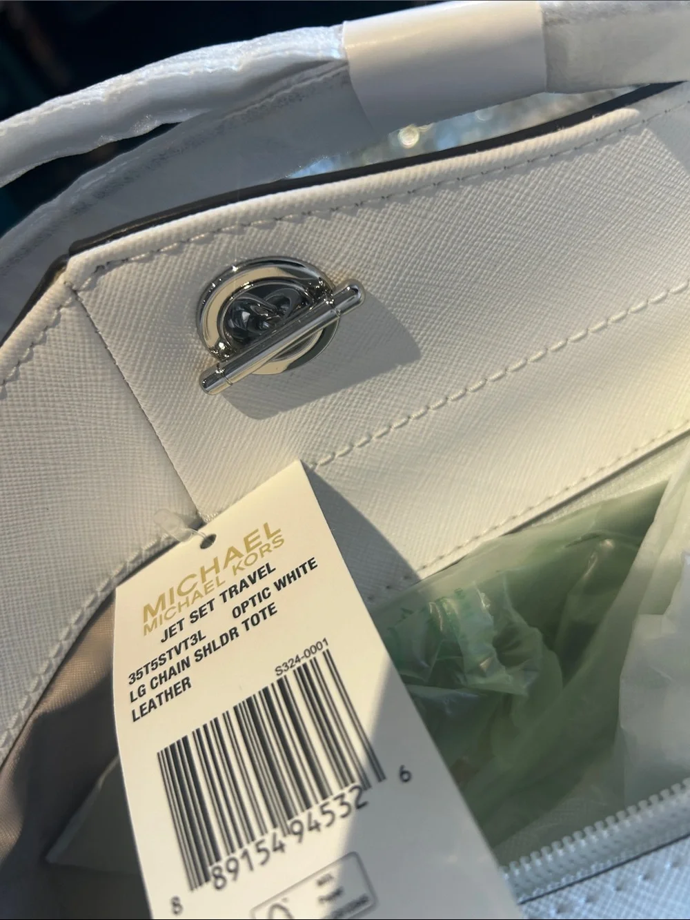 Michael Kors structured saffiano
